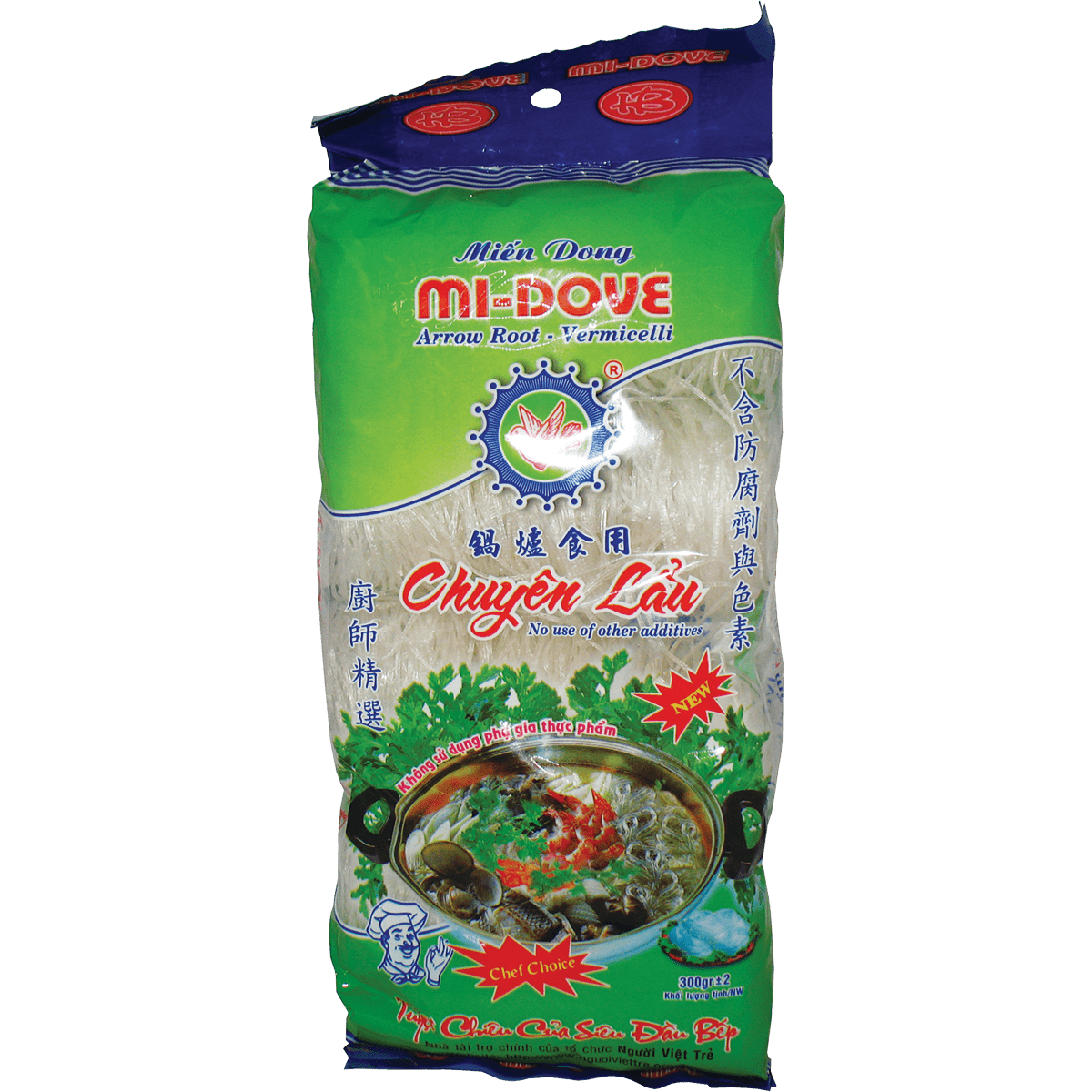 MI DOVE Arrow root vermicelli 300 g