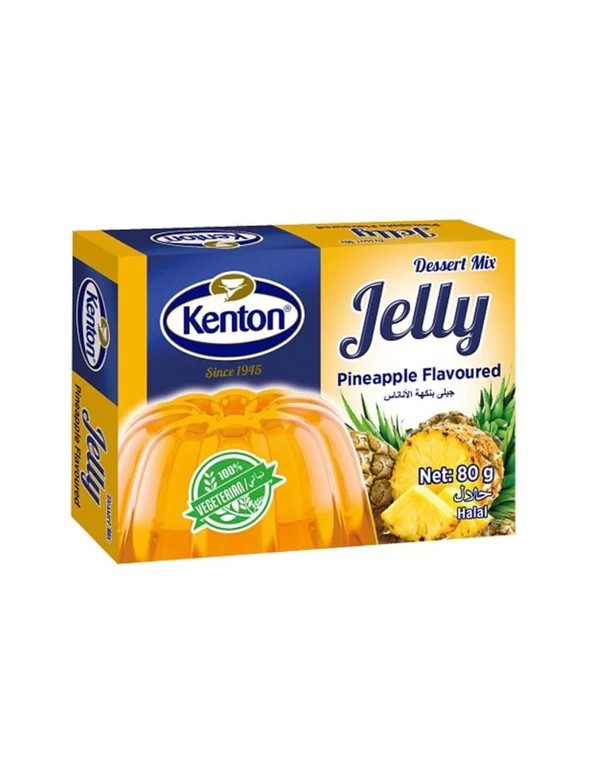 Kenton Jelly Pineapple Flavoured 80g