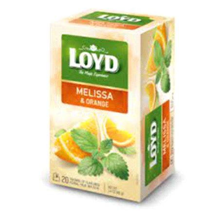 Loyd Melissa &amp; Orange Tea (1,5gr X 20) X