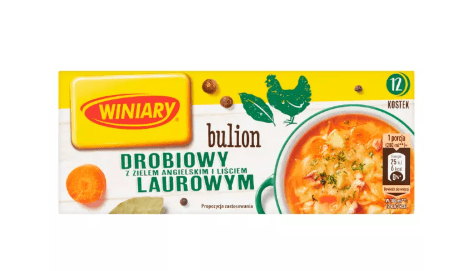 WINIARY BULION DROBIOWY Z LISCIEM LAUROWYM 120G