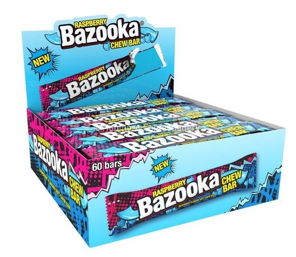 Bazooka Rapberry Chew Bar 14g