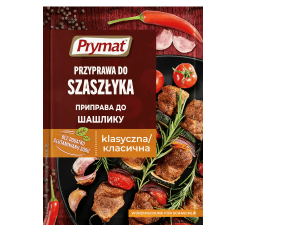 PRZYPRAWA DO SZASZLYKA 25G PRYMAT UKRAINA