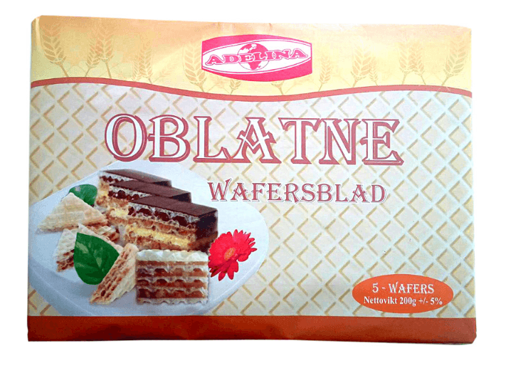 VAFFELPLATER OBLATNE 200G