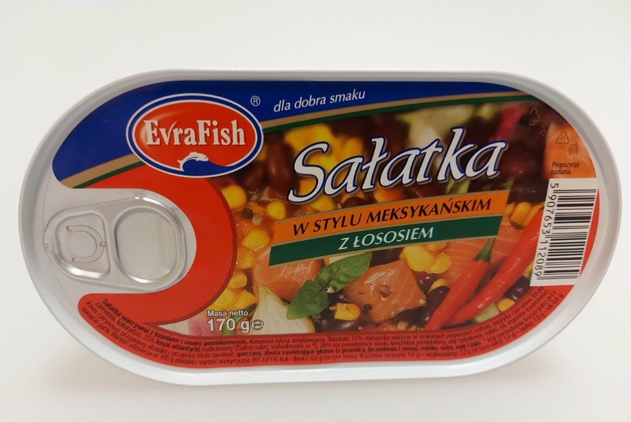 SALATKA M/LAKS I MEKSIKANSK STIL 170G