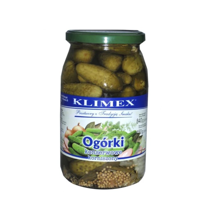 ( Ogórek ) Klimex Korniszon 840g