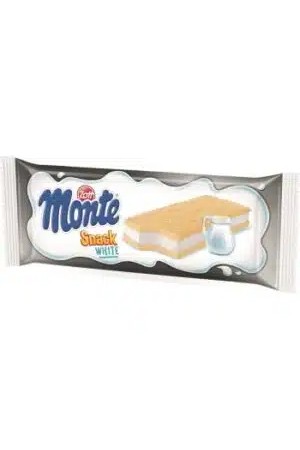 Monte White Snack fylt med melkekrem 29 g