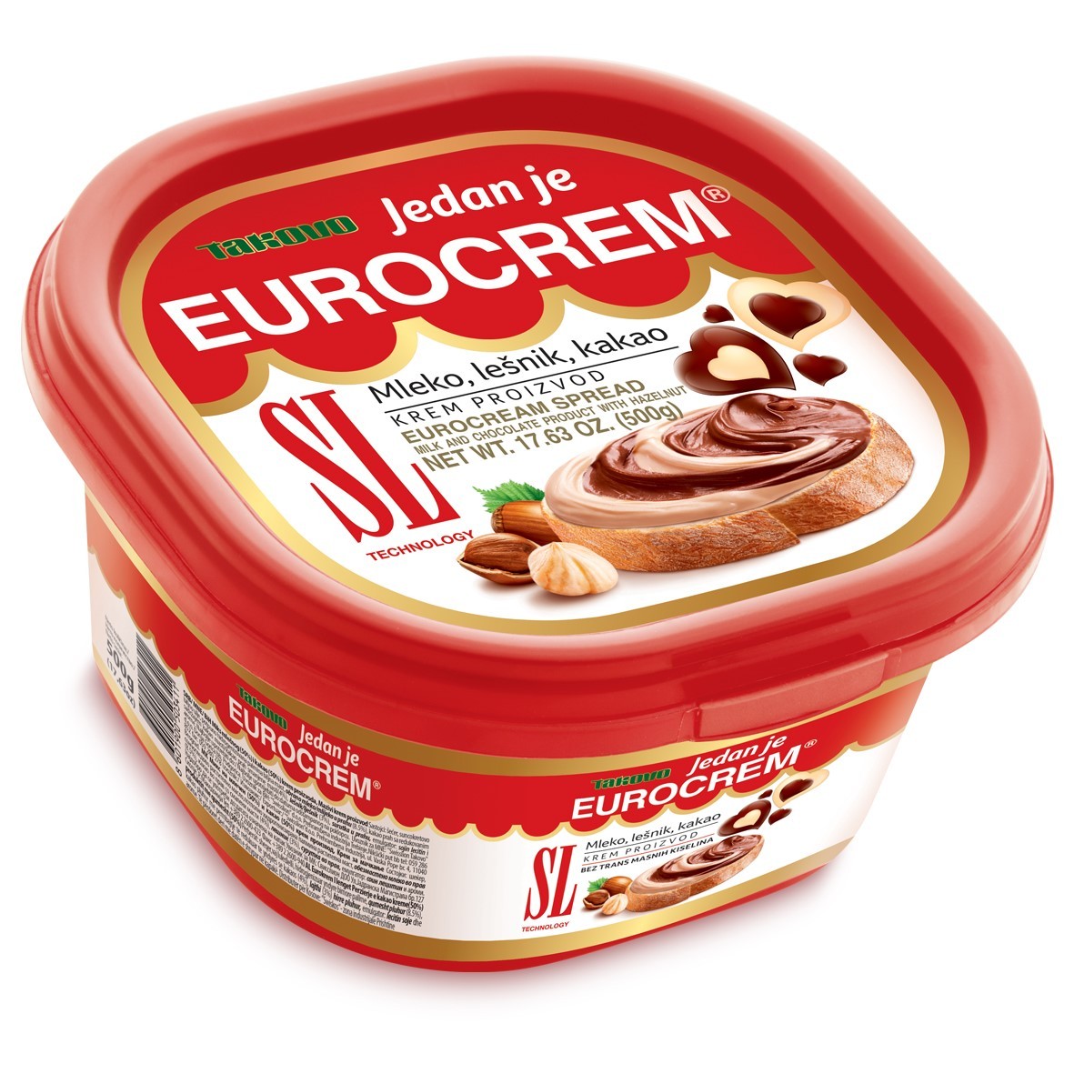 Eurocrem Sjokolade 500g