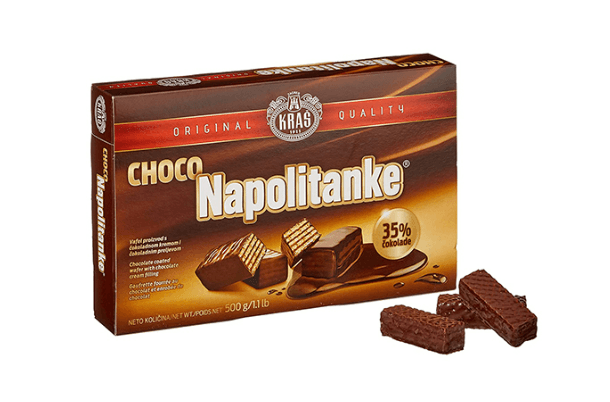 Napolitanke Sjokoladevafler 500 g