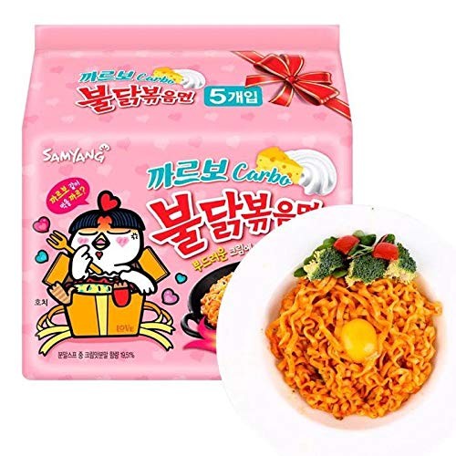 SAMYANG Hot chicken ramen - Carbonara 5 * 130 g