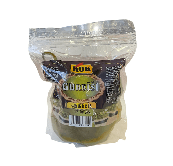 KOK Ogórki Kiszone w worku 470g