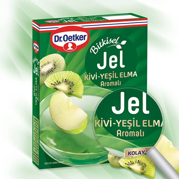 Dr Oetker Kiwi&Eple Jelly