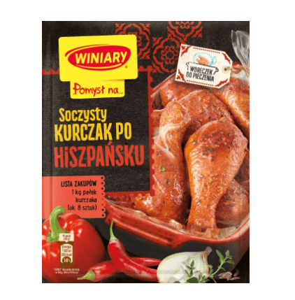 Winiary Mieszanka Soczysty Kurczak Po Hiszpansku 38g