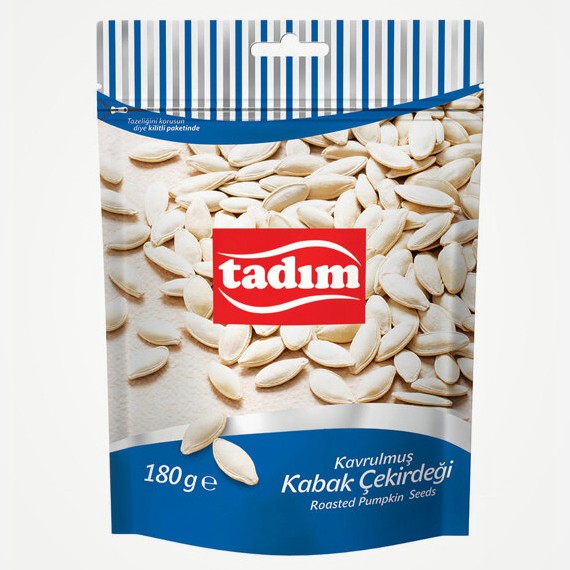 Tadım Ristede Og Saltede Gresskarfrø 180 Gr