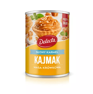 Delecta Masa Krowkowa Slony Karmel 400g