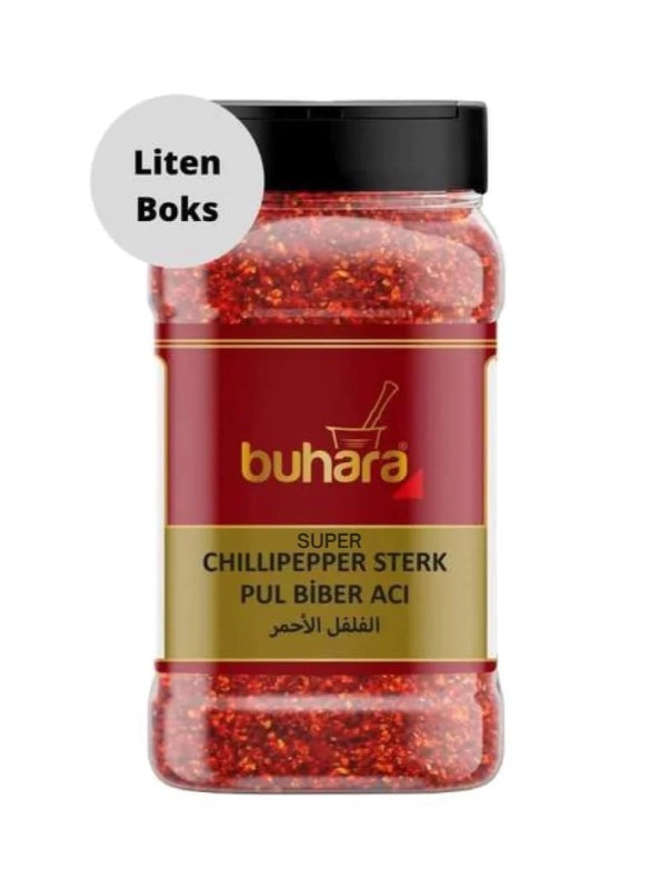 Buhara Chillipepper Super Sterk 150g (Små Boks)