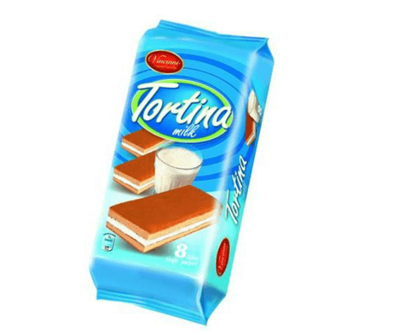 Vincinni Tortina Milk 200gr