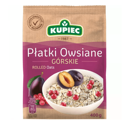 Kupiec Platki Owsiane Gorskie 400g