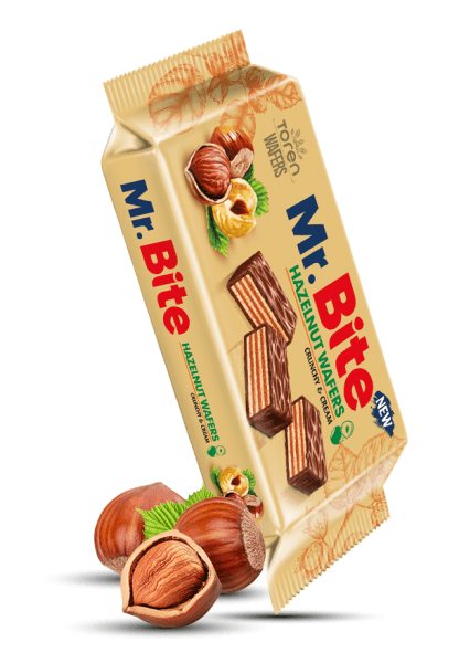 Mr.Bite HAZELNUT WAFER 38 g