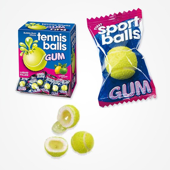 Fini Tennis Ball Bumble Gum