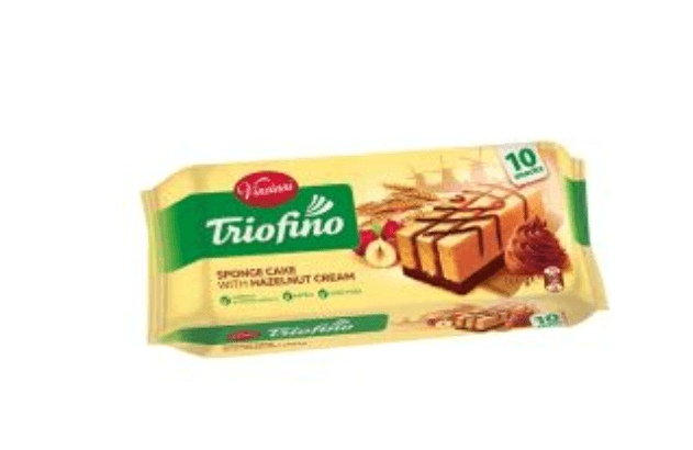 Vincinni Triofino Cake Bars Hazelnut 300gr