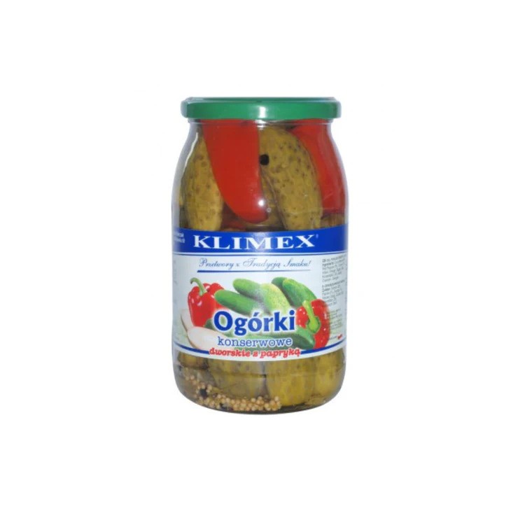 ( Agurk ) Klimex Cucumbers With Red Pepper 8860g