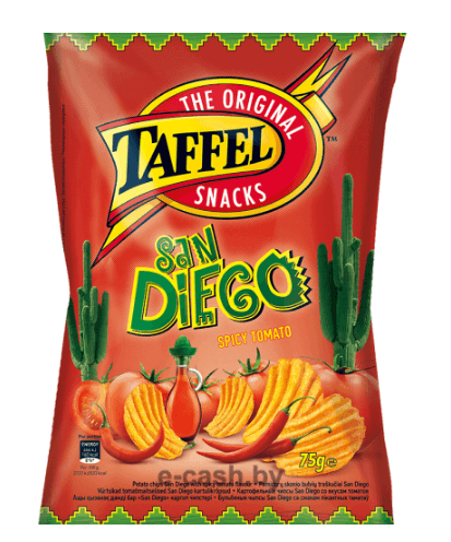 Taffel Potetgull San Diego Spicy tomat 130g