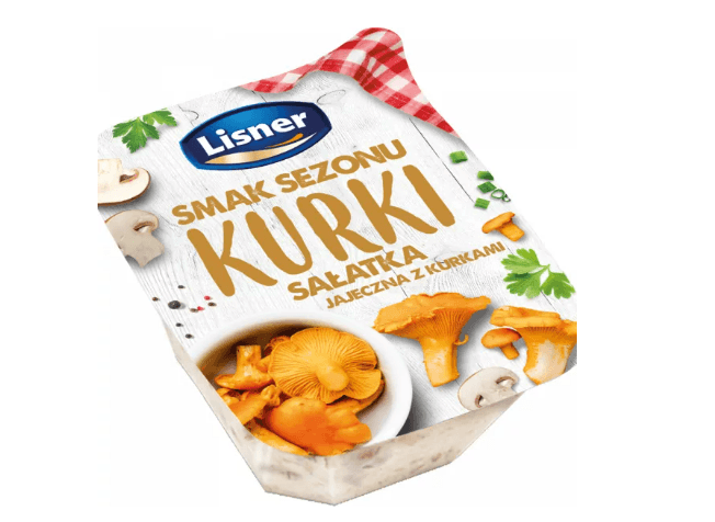 Lisner Salatka Jajeczna Z Kurkami 140g