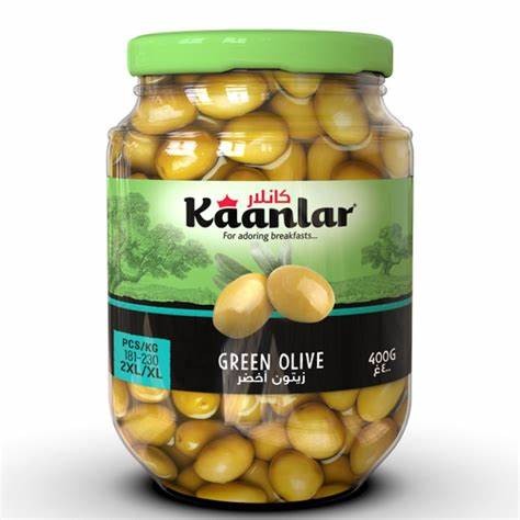 Kaanlar Grønne Oliven 1kg