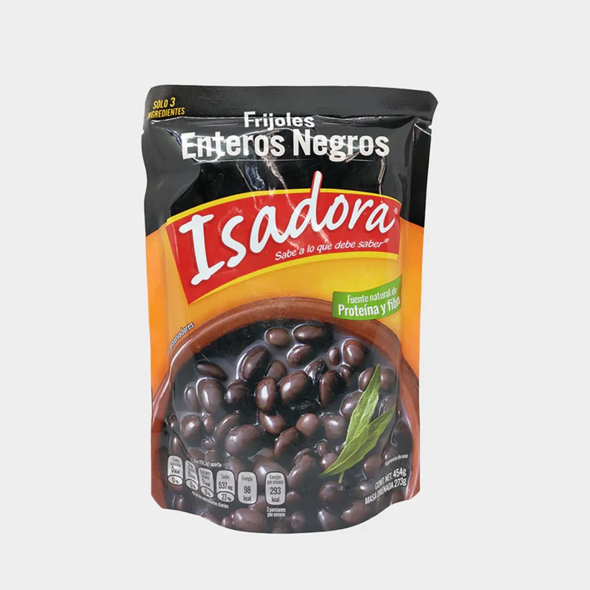 Frijoles Enteros Negros ISADORA 454g