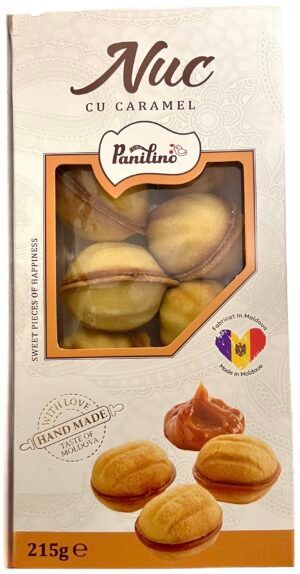 Panilino kjeks "Nøtter" 215 gr - Moldova -