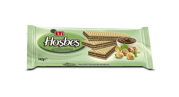 Eti Hosbes Hazelnut Cream Wafer 142gr