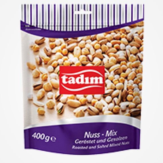 Tadım Ristede Og Saltede Blandede Nøtter 400 Gr