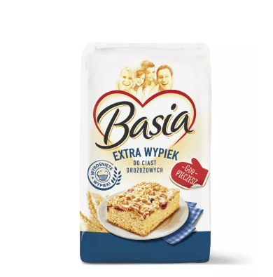 Basia Mąka Extra wypiek pszenna 1kg