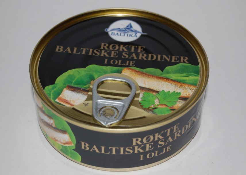 SARDINER I OLJE BALITKA 240G