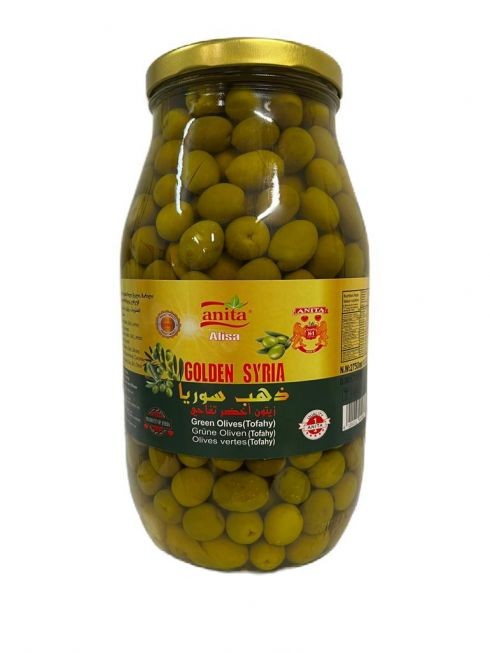  Anita Golden Syria Tofahy Green Olives 640g