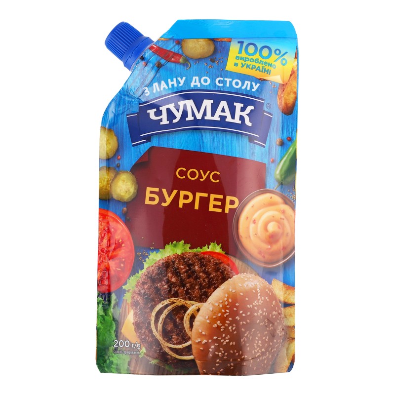 Chumak Saus "Burger" 200 g - Ukraina -