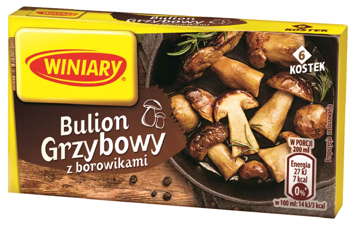 Winiary Soppbuljong "Bulion grzybowy z borowikami" 60g