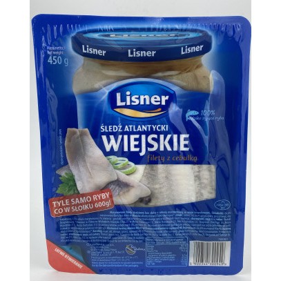 Lisner Wiejskie Filety Z Cebulka 9*450g stk