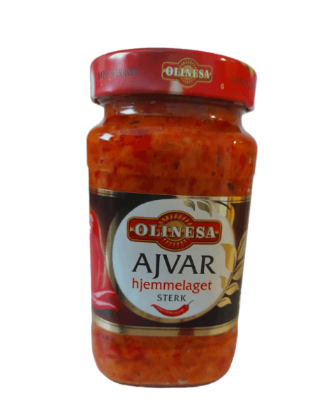 AJVAR OLINESA HJEMMELAGET STERK 480G