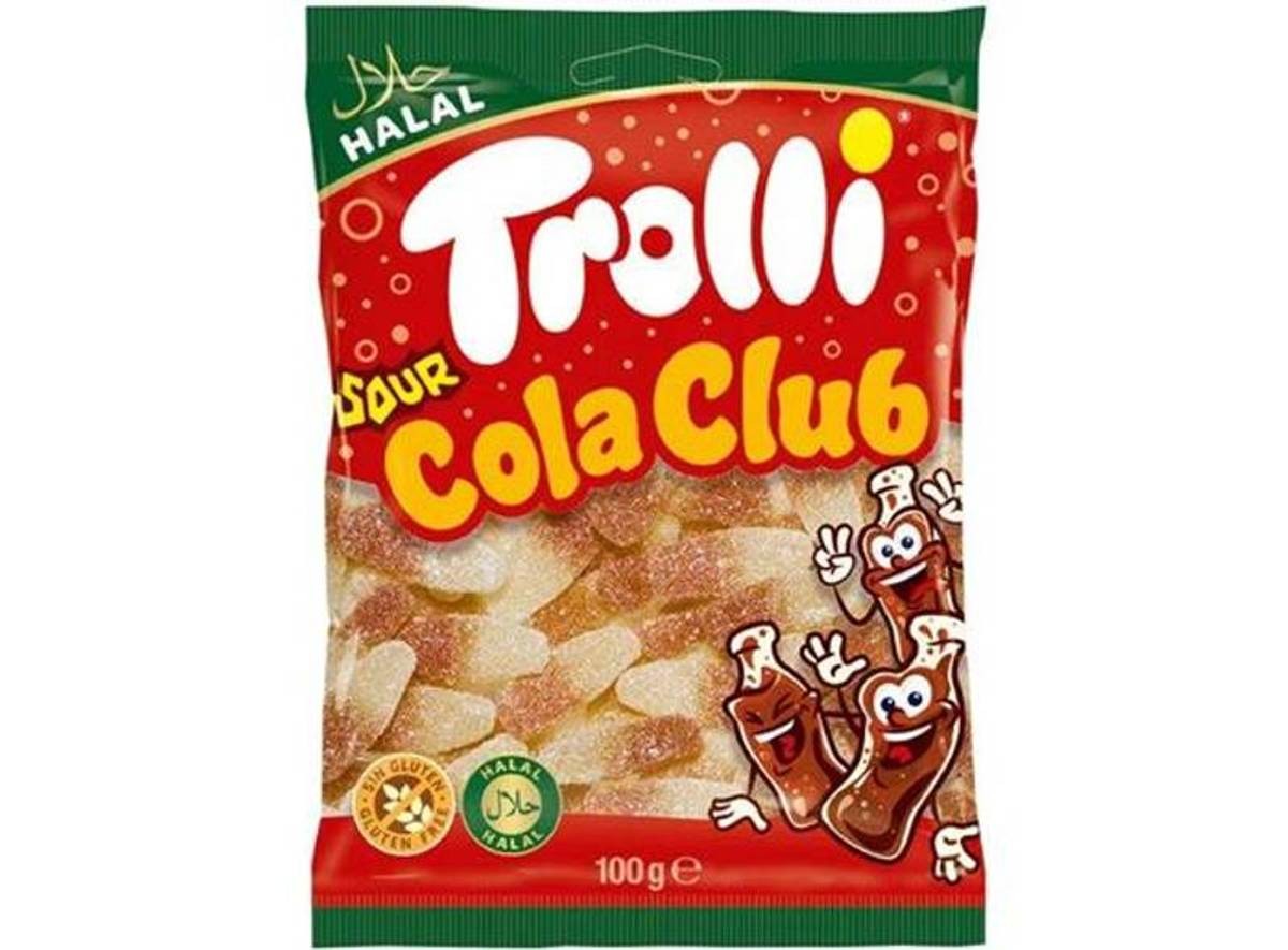 Trolli Halal Sour Cola Club 100g