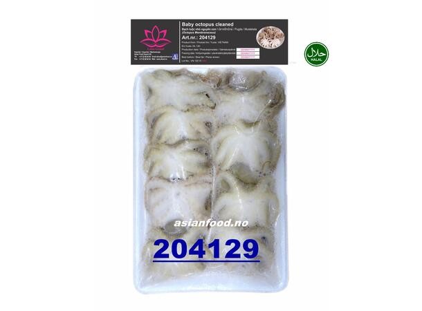 LOTUS Baby octopus whole cleaned 16/25 500g