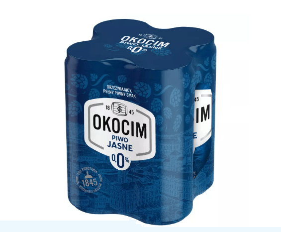 Okocim Carlsberg Piwo Jasne 0% 4*500ml