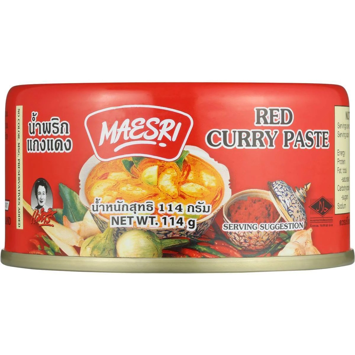 MAESRI Red curry paste 114 g