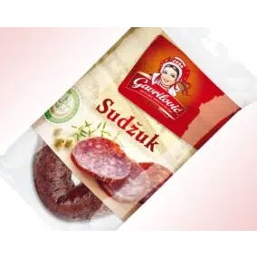 Gavrilovic Halal salami fra storfekjøtt "Sudzuk" 400 g