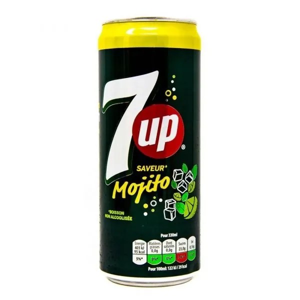 7up Mojito Slim Can 330ml