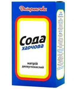 Soda "Dniprianocka" 400 g - Ukraina -