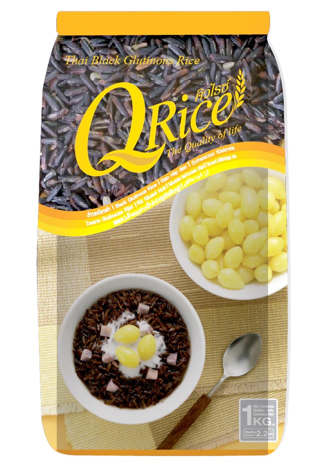 Q-RICE Black glutinous rice 1kg