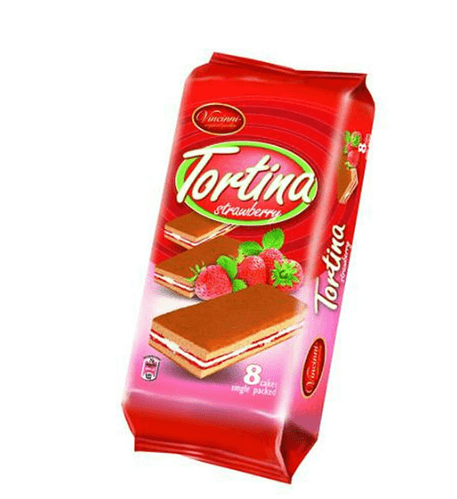 Vincinni Tortina Strawberry 200gr