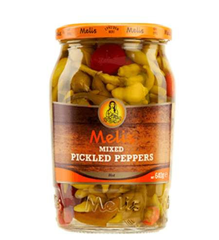 Melis Mixed Pickled Peppers 720ml