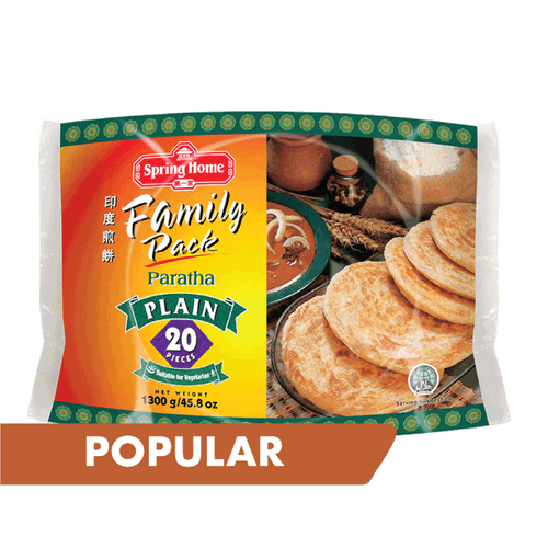 SPRING HOME Paratha PLAIN 20pcs 1.3 kg